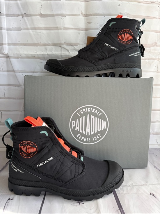 Palladium Pampa Travel Lite Black Boots - M 6 / W 7.5 main image 7